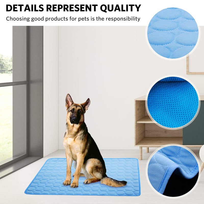 aingycy Dog Cooling Mat Pet Cooling Pads Dogs & Cats Pet Cooling Blanket for Outdoor Car Seats Beds (22IN*28IN) - Image 3